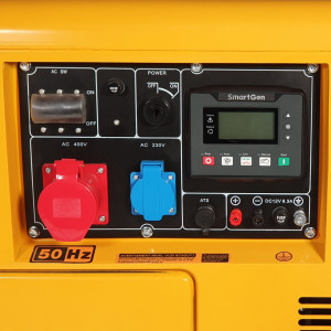 Stager YDE7000TD3 Generator insonorizat diesel trifazat 5.04kW, 8A, 3000rpm