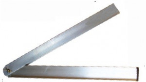 ECHER FALS REGLABIL, ALUMINIU