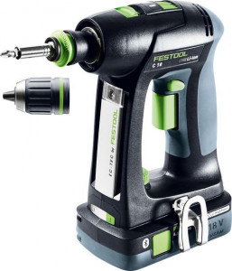 Festool Masini de gaurit si insurubat cu acumulatori C 18 HPC 4,0 I-Plus