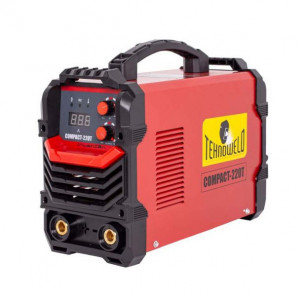 Invertor sudura MMA Tehnoweld COMPACT-220T, 200 A, electrozi 1.6-4 mm, cu accesorii