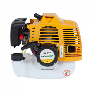 Pachet ProGARDEN MC24P Motocoasa de umar 2.4CP, benzina 2t, 52cmc + CADOU disc vidia si ulei