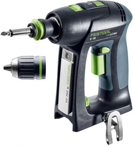 Festool Masini de gaurit si insurubat cu acumulatori C 18 Basic-Promo 2021