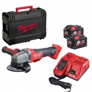 Polizor unghiular Milwaukee cu acumulator MODEL M18 CAG125XPDB-902X
