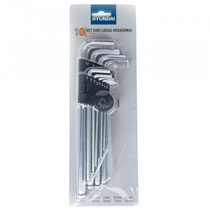 Trusa de chei imbus crv 10 piese 1.5-10mm HY-75001010