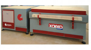 Banc dublu de lucru cu vacuum si exhaustare praf - Xaero