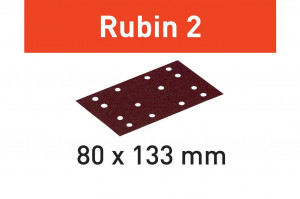 Festool Foaie abraziva STF 80X133 P220 RU2/50 Rubin 2