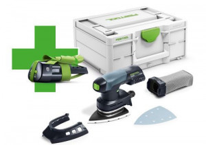 Festool Şlefuitor Delta cu acumulatori DTSC 400-Basic-Promo 2022