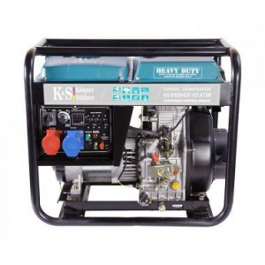 Generator de curent diesel 6.5 kW, KS 8102HDE-1/3 ATSR -Euro 2 - Konner and Sohnen