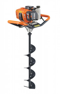 Motoburghiu OMAC MB 280, motor benzina, 2 timpi, 2 kW, 2.8 CP, 50.8 CC, diametru maxim de gaurire 250 mm