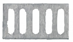 Racord bandă 12,5 - 20,0 mm- set 5 buc