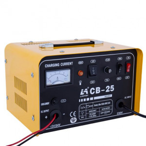 Redresor baterii Tehnoweld CB-25, tensiune incarcare 12/24 V, capacitate baterii cu capacitate baterii Pb 25-150 Ah