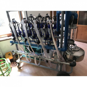Sala de muls mobila pentru vaci Gardelina 2x4