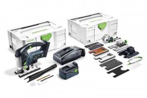 Festool Ferastrau vertical cu acumulator PSBC 420 Li 5,2 EBI-Set CARVEX