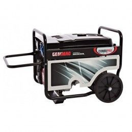 Generator curent profesional portabil GENMAC , CombiPro RG7300HEC-M , motor Honda putere maxima 7,1 Kva , 230V , pornire electrica