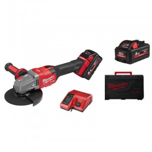 Polizor unghiular Milwaukee cu acumulator MODEL M18 FHSAG125XB-552X, 125MM