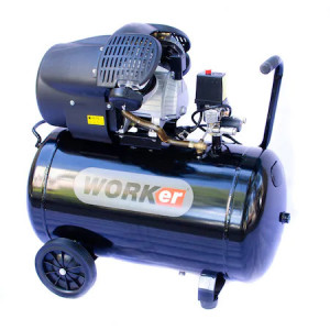 Technoworker Compresor MV 50 L, 3 CP, 320 l/min