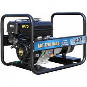 AGT 7201 RaSB Generator de curent monofazat Agt cu motor Rato in 4 timpi, putere max 6,1 kVA, pornire la sfoara ,protectie termica