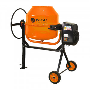Betoniera PEZAL PBZ220B-1050W-B, putere 1050 w, capacitate 220 l, 230 V