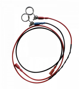 Cabluri conectare acumulator de 12V la generatorul de impulsuri 9V/12V