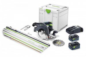 Ferăstraie circulare manuale cu acumulatori HKC 55 5,2 EBI-Set-FSK 420