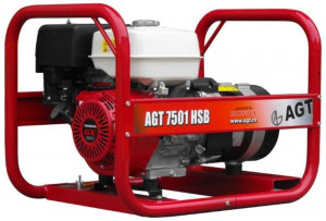 Generator curent AGT 7501 HSB 6.4 kVA Motor Honda GX390