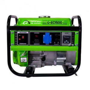 Generator de curent pe benzina Greenfield G-EC1500_C, portabil, monofazat, 1.1 kVA