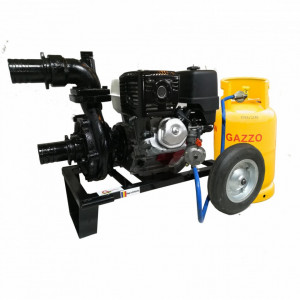 Motopompa profesionala de presiune Honda 4" cu adaptare GPL si motor HONDA