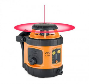 Nivela laser rotativ GeoFennel cu autonivelare pe orizontala si reglare manuala pe verticala FL 190A