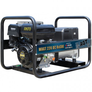 WAGT 220 DC RaSBE Generator de sudura cu motor Rato , curent de sudura 200 A, pornire electrica ,diam max electrod 4 mm