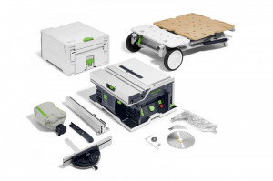 Ferăstrău circular cu masă, cu acumulator CSC SYS 50 EBI-Basic-Set