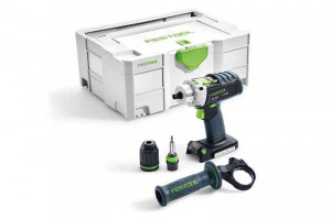 Festool Masina de gaurit cu percutie, cu acumulator PDC 18/4 Li-Basic QUADRIVE
