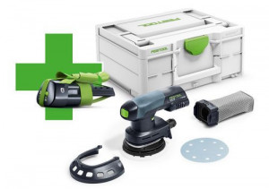 Festool Şlefuitor cu excentric cu acumulatori ETSC 125-Basic-Promo 2022