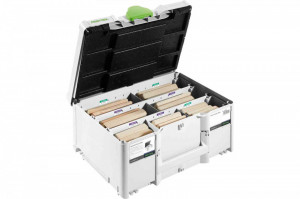 Festool Sortiment de cepuri „biscuit” DOMINO XL din lemn de fag DS/XL D12/D14 128 BU
