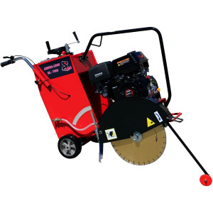 Media Line - MLT500 - Masina de taiat beton si asfalt, 350-500 mm, Loncin, G420F, 15 CP, 420 cm3, propulsie manuala, roti de transport