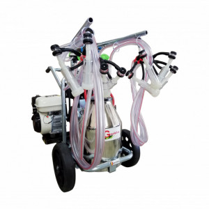 Aparat de muls ovine/caprine T 230 IN PS cu motor termic Honda / Briggs 7 CP