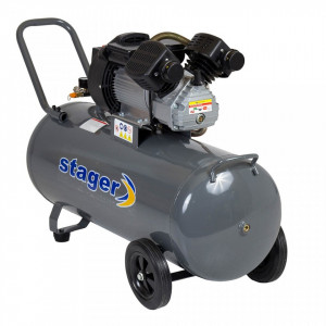 COMPRESOR 100L, 8BAR STAGER HM3100V 3CP