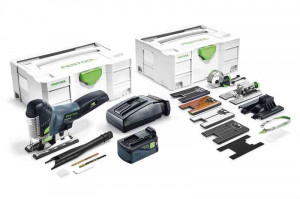 Festool Ferastrau vertical cu acumulator PSC 420 Li 5,2 EBI-Set CARVEX