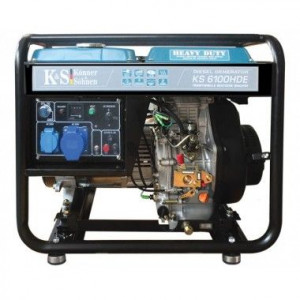Generator de curent diesel 5.5 kW, KS 6100HDE - Konner and Sohnen