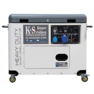 Generator de curent diesel 6.8 kW, KS 9200HDE ATSR Silent - Konner and Sohnen