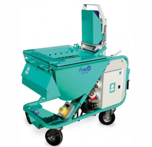 Koine 4 Hi-FLOW Pompa sapa autonivelanta, debit material 80 l/min., motor 400V, 6.8 kW, distanta maxima de pompare 30/*60 m