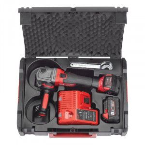 Polizor unghiular Milwaukee cu acumulator MODEL M18 CAG125XPDB-502X