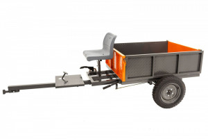 REMORCA MOTOCULTOR OMAC RM 500 UACMC/00092, CAPACITATE DE INCARCARE 500 KG, BASCULARE MANUALA, PENTRU MOTOCULTOARELE OMAC