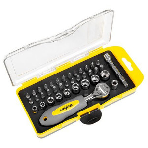 Set biti cu cheie Clichet Rebel RB-1104, 38 piese