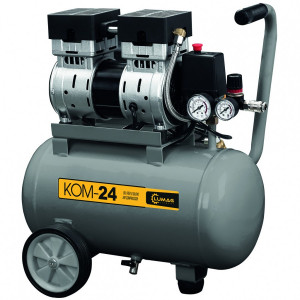 Compresor LUMAG KOM24 0,75 kW capacitate butelie 24 L