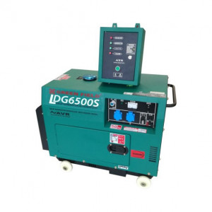 Generator monofazat Greenfield cu carcasa insonorizanta, stationar, monofazat, 5.5 kVA, automatizare