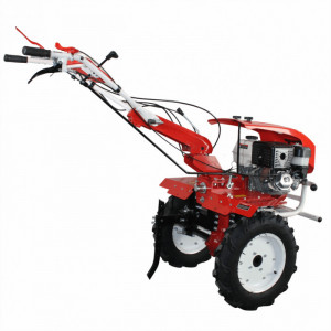Motocultor Bisonte BTA-16SG, 16 CP, benzina, 2+1 viteze, roti 5.00-12", far, priza de putere + Accesorii (Pachet 3)