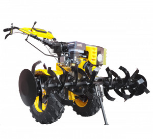 ProGARDEN Campo 853 motocultor 7.5CP, 2+1, roti ATV, manicot rulment, benzina
