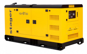 Stager YDY61S3 Generator insonorizat diesel trifazat 55kVA, 79A, 1500rpm