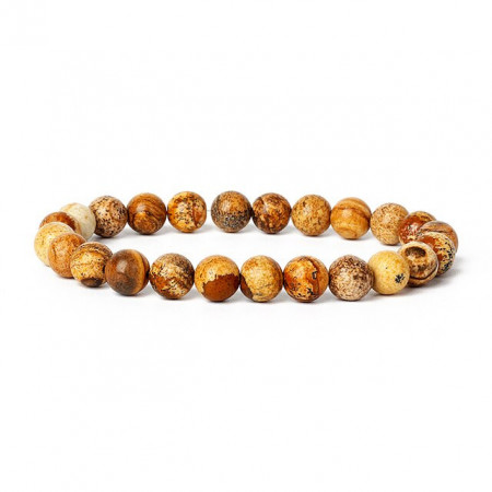 Bratara cu pietre naturale semipretioase Jasp A 6mm