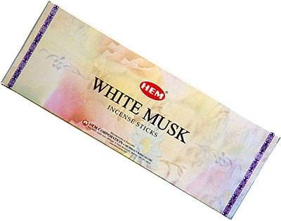 Set betisoare parfumate Hem MUSK WHITE 1 set x 6 cutii x 20 betisoare